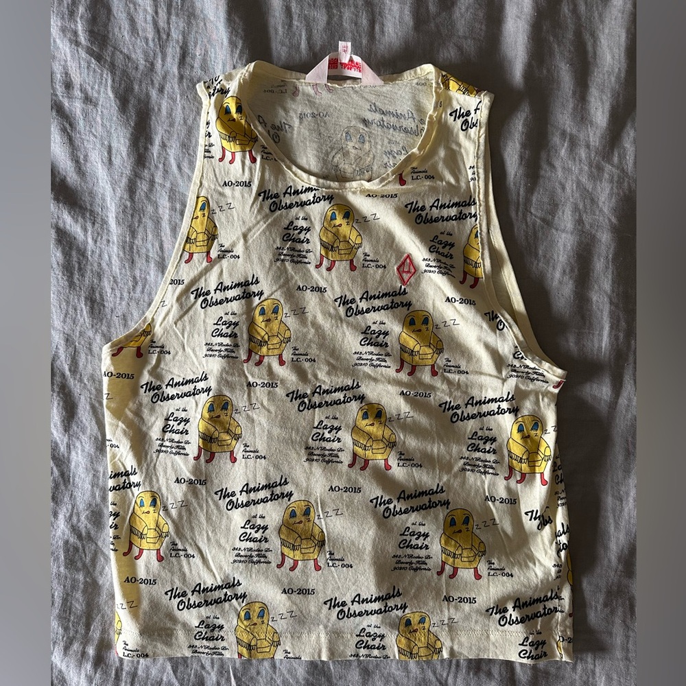 The Animals Observatory Lazy Chair Tank Top
